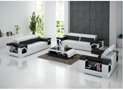 Johtava sohvakulho Sofa Sohvakokonaisuus Sarja 3+2+1-istuttava Kokonaisuus Moderni Design Sofa USB:lla