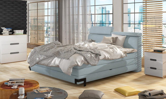 Suunnittelija Bett makuuhuone sängyt tekstiili hotelli luksus pehmustettu boxspring-sänky huonekalut