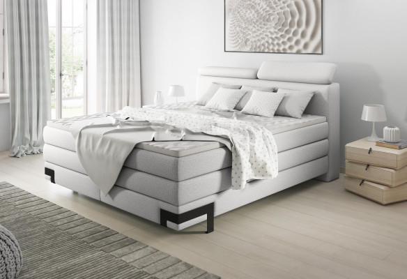 Boxspring-Design Sänky Vuode Parisänky Patja Nukkumis Huone Luxus Hotelli Kaksinkertainen Uusi