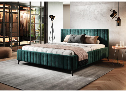 Sängyn tekstiilit hotelliluksus pehmusteet sänkyrunko design sänky makuuhuone 180x200