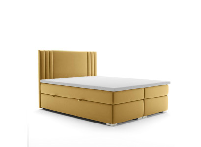 Boxspring-sänky tupla kokonaispaketti patja toppari sängyt toiminto laatikko hotelli