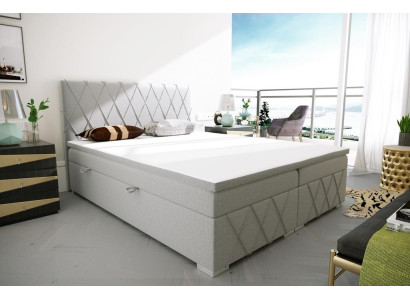 Boxspring-hotellivuode parivuode tekstiili ylelliset vuoteet patjakotelo toiminto