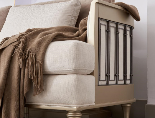 Chesterfield Design Sohva 1 Sitzer -sohva verhoiltu ylellinen klassinen tekstiilisohva