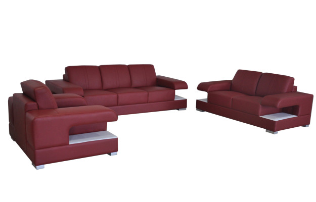 Johtajansohva Kotelo Asemointi Design Moderni Sofa-asemointi 3+2+1 G8028D