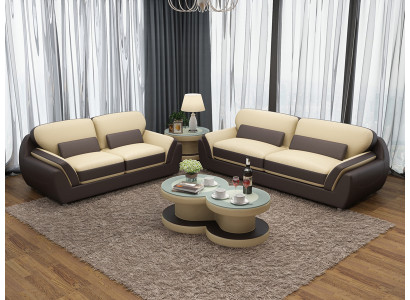 Johtava sohva Couch Sofagarnitur Uusi 3+2-paikkainen garnituuri Moderni muotoilu sohva