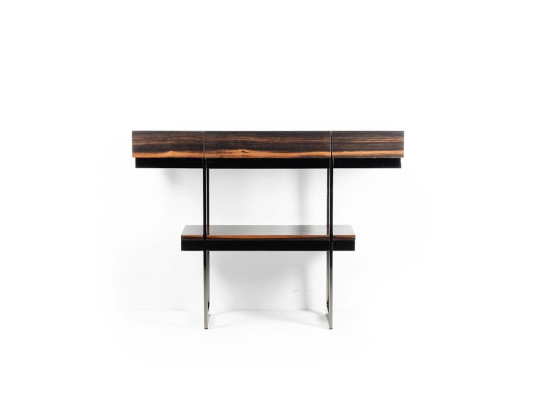 Konsolitiski Design Puu Olohuone Sivupeili Konsoli Moderni Uusi