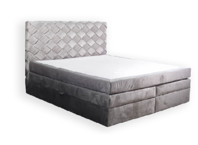Boxspring-sänky Nahkasänky 180x200cm Hotellikaksiosainen sänky Luksussängyt Moderni Uusi