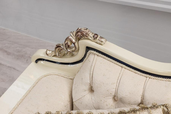 Chesterfield-sohva 3-istuttava design-sohva kangaspäällysteinen harmaa