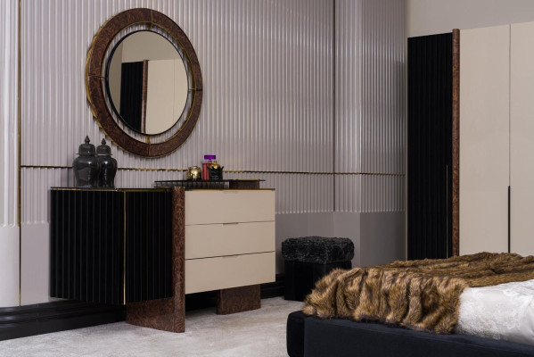 Kommode Kommoden Kaappi Moderni Sivukaappi Makuuhuone Loft Makuuhuone