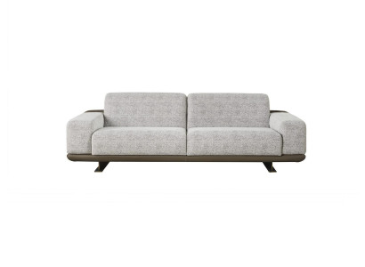 Kolmen istuttava sohva, istuinsohva, harmaa kangas, polyester, sohva, moderni