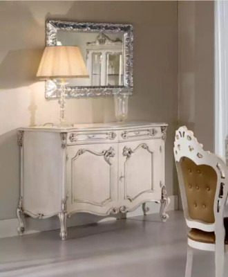Braun Tarjoilusekaappi Sideboard Kiinteä Puu Kaappi Huonekalut Design Lipasto Uusi