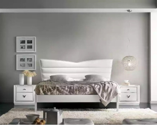 Möbel-Design Sänky 2x Yöpöytää 3 osainen Makuuhuone Sarja Luksus Sänget Uusi