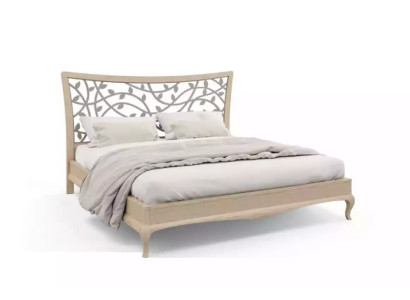 Bett Kaksoissängyt Moderni Sänkykehys Luxus Design Sänkyrunko Puu Uusi