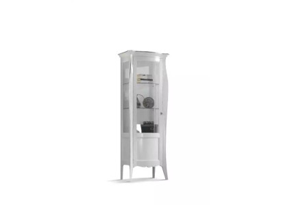 Suunnittelunäyttövitriini Tarjoilukaapit Kaapit Italian design-huonekalut Kaappi Luksus Puu