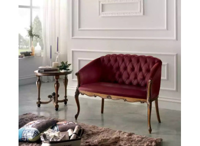 Suunnittele Chesterfield-sohva 2-paikkainen sohva Luksus Klassinen Tekstiilisohva