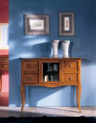 Klassinen tyylinen lipasto sideboard olohuone puu tarjoilupöytä ruskea uusi