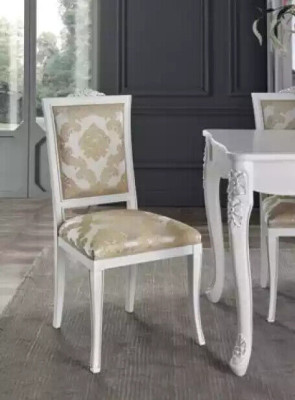 Luxus Design Pehmustettu Tuoli Tuolit Istuin Ruokailuryhmä Kiinteä Puu Design Uusi