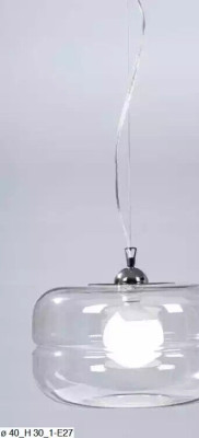 Moderni Läpinäkyvä Ripustusvalaisija Kattokruunu Design