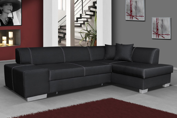 Design Kulmasohva Nukkumasohva Sänkytoiminto Sohva Soivat Nahka Tekstiili Pehmuste Uusi