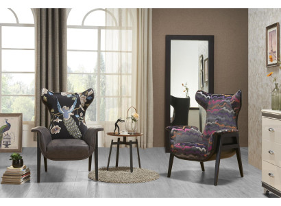 Sessel Design Schlagen Relax Club Lounge -yksittäinen istuinpeite Tekstiili kangas
