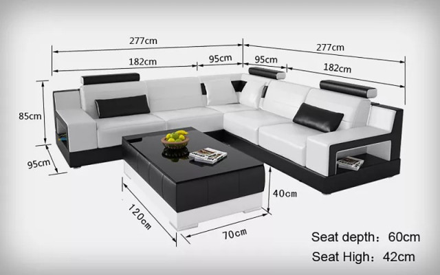 Johtava sofa sohvaryhmä olohuoneen kulmasohva moderni design kalustus
