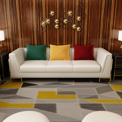 Malli Polster Kaksoissänky Modernit Sängyt Makuuhuone USB & Hylly 180x200cm
