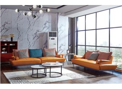 Sohva 4-istuttava Big XXL-sohva Design-sohva Olohuone Neliösohva