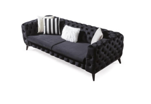 Johtava sohvakokonaisuus Kulmasohva Nojatuoli Sofa Garnituuri Moderni muotoilu Sofa + USB
