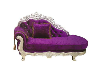 Ylellinen Chesterfield-antikkityylinen Chaise Longue -sohva