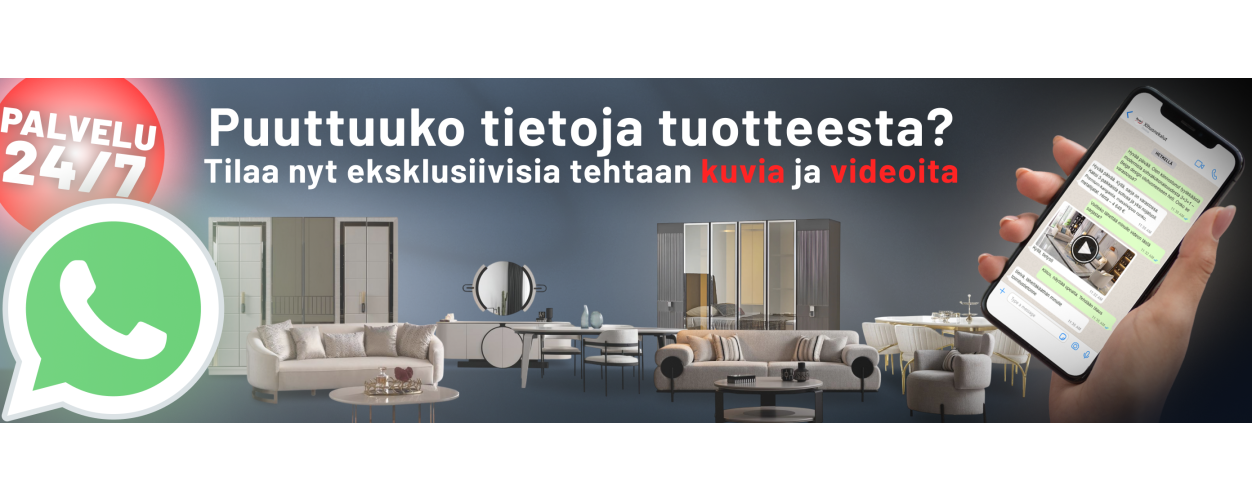 Puuttuuko tuotteesta tietoja?