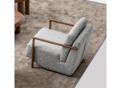 Sessel Grau olohuonekaluste design moderni luksus yksittäinen nojatuoli klubi rentoutuminen
