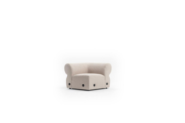 Couch Ecksofa Nahka Olohuonekalusto Design Moderni Soiva L-muoto