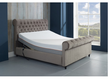 Suunnittelija Chesterfield Taupe Luxuskaksio Pääty