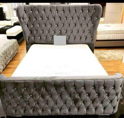 Chesterfield Hotellin Kaksoisnahka Sänky Makuuhuone Tyyny Luksussängyt 200x200