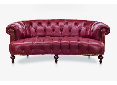 Suunnittelija Chesterfield Kolmossohva Vaaleanpunainen Sohva Luksus Design
