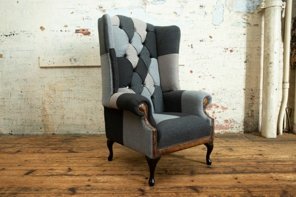 Chesterfield Club Lounge -suunnittelijan nojatuoli sofa 1 istuttava