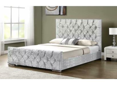 Chesterfield 2 Sitzer Sofa Stoffsofa Couch Polster Sitz Garnitur 2er Sofas Grau