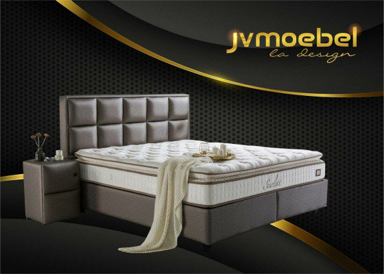 Bett Leder Makuuhuonekalut Laatu Nykyaikaiset Sängyt Boxspring Uusi