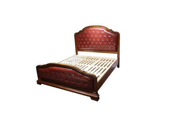 Bett Polster Design Luxus Kaksoishotellivuode Parisänky Nukkumahuone Nahka 180x200 cm