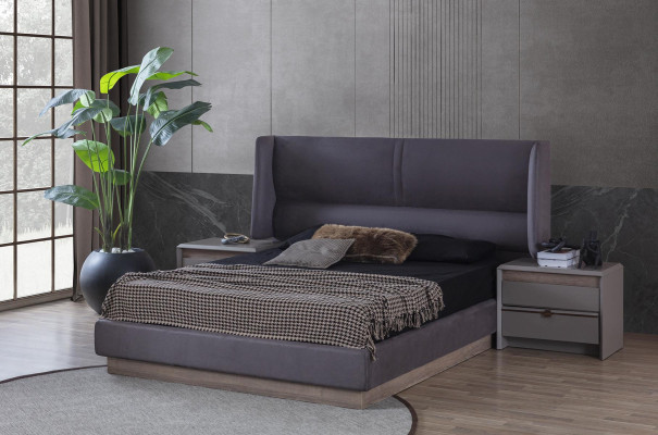 Olohuoneen tarjoilupöytä ruskea luksus tyyli moderni puinen sivupöytä Loft 228 cm
