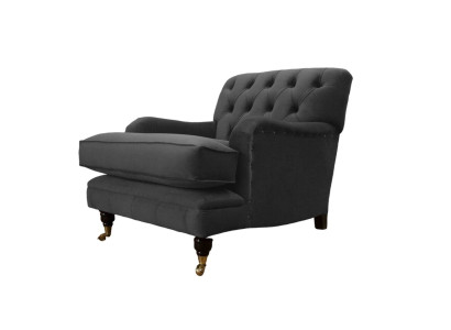Chesterfield Istuinkaluste Nukkumissohva Tyyny 1-Paikkainen Design Tekstiili Uusi