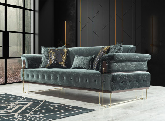 Chesterfield sohvakalusto peitetty sova nahkasohva 321 istuttava asuinalue uusi
