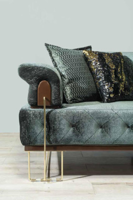 Chesterfield sohvakalusto peitetty sova nahkasohva 321 istuttava asuinalue uusi
