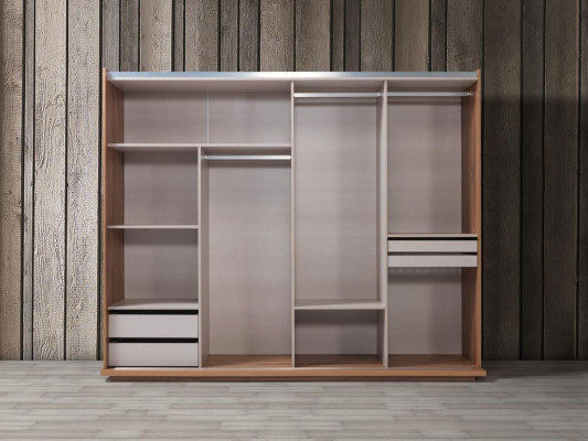 Klassisen tyylin puinen kaksoissänky, ylellinen makuuhuoneen design, sängyt