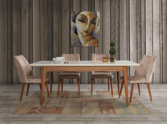 Moderni nojatuoli puuverhoilu design tuolit gastro ruokailuhuone 100%