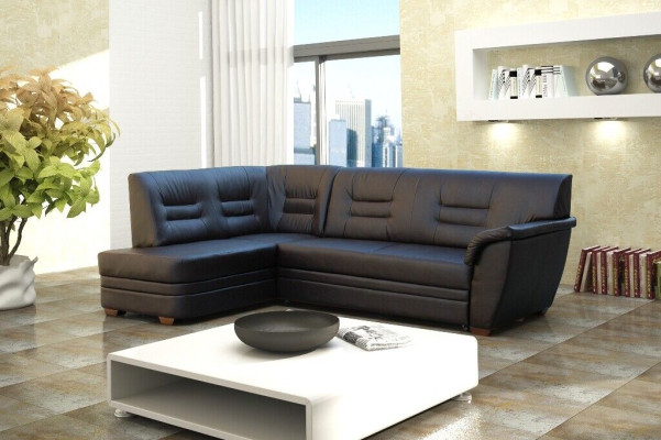 Runde Chesterfield Design Sänky Makuuhuone Tekstiili Nahka Päällyste Purppura Pyöreä Luksus