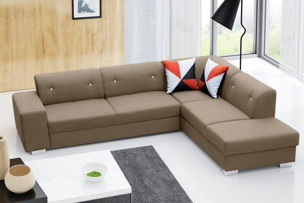 Luxurious-sarjan kaksi hienoa 3-paikkaista sohvaa Korkealaatuisten materiaalien sohvasarja