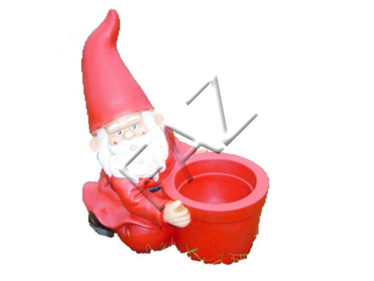 Christmas Nikolaus Flowerpot Garden -patsaanveistoshahmot Veistokset