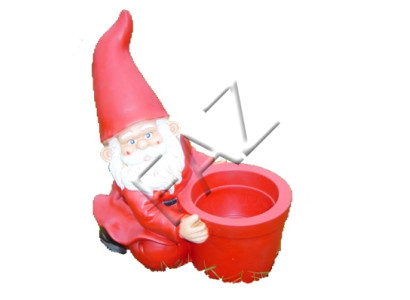 Christmas Nikolaus Flowerpot Garden -patsaanveistoshahmot Veistokset