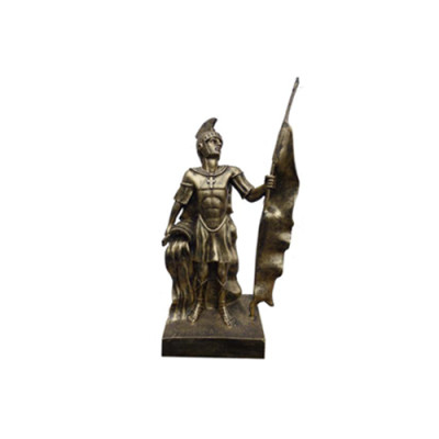 Sparta -kuvio patsas vanha antiikkityylinen patsaita Fighters Armor Spartan uudet hahmot